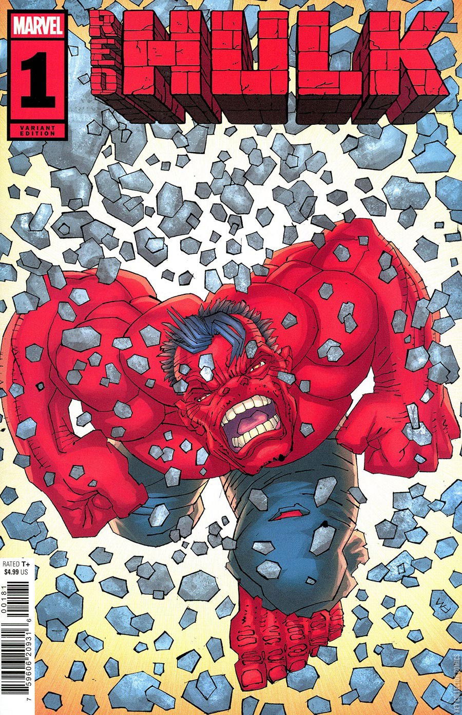 ハルク　激レア　red hulk 1st app Marvel アメコミ clean.jpg