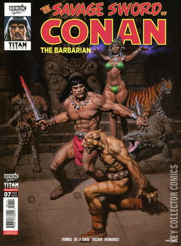Variant Cover for Savage Sword of Conan, The #7
