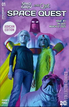 Variant Cover for Space Ghost / Jonny Quest: Spacequest #1