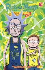 Variant Cover for Rick & Morty Spring Break Out #1
