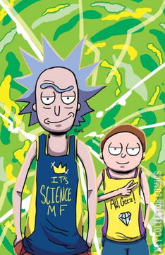 Variant Cover for Rick & Morty Spring Break Out #1