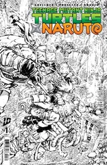 Variant Cover for Teenage Mutant Ninja Turtles / Naruto #1