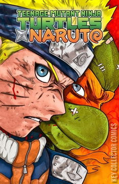 Variant Cover for Teenage Mutant Ninja Turtles / Naruto #1