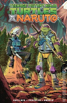 Variant Cover for Teenage Mutant Ninja Turtles / Naruto #1