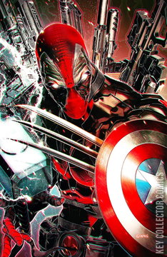 Variant Cover for Deadpool Kills the Marvel Universe One Last Time #1