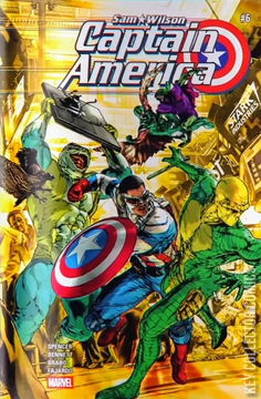 Variant Cover for Captain America: Sam Wilson #6