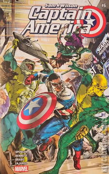 Variant Cover for Captain America: Sam Wilson #6