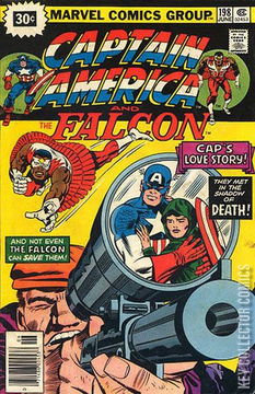 Variant Cover for Captain America #198