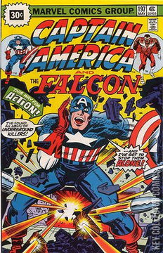 Variant Cover for Captain America #197