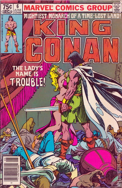 King Conan #6 Newsstand Published June 1981 | Key Coll