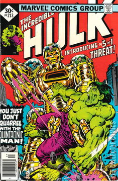 Variant Cover for Incredible Hulk #213