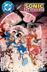 Cover for DC x Sonic the Hedgehog #1