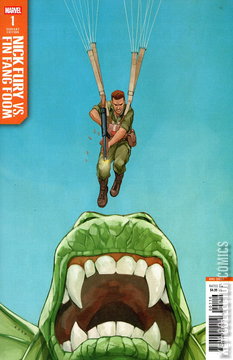 Variant Cover for Nick Fury vs Fin Fang Foom #1