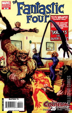 Variant Cover for Fantastic Four #554