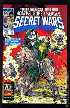 Variant Cover for Marvel Super Heroes Secret Wars #10