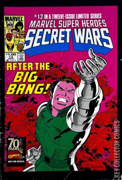 Variant Cover for Marvel Super Heroes Secret Wars #12