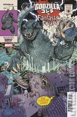 Variant Cover for Godzilla vs Fantastic Four #1