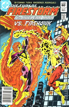 Variant Cover for Firestorm the Nuclear Man #17