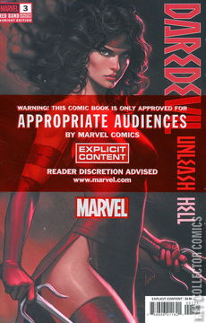 Variant Cover for Daredevil: Unleash Hell - Red Band #3