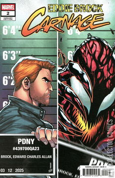 Variant Cover for Eddie Brock: Carnage #2