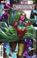 Variant Cover for New Champions #3