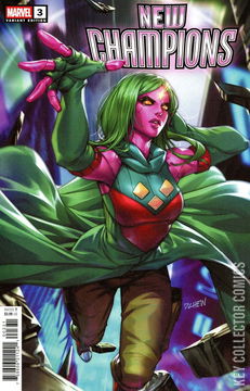 Variant Cover for New Champions #3