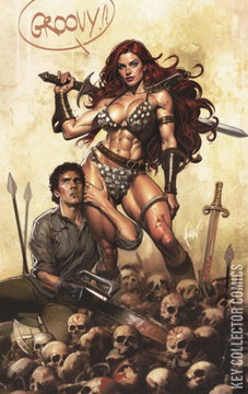 Variant Cover for Red Sonja vs. The Army of Darkness #1