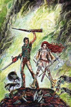 Variant Cover for Red Sonja vs. The Army of Darkness #1