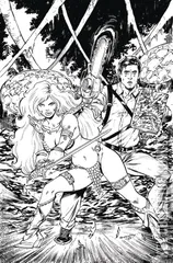 Variant Cover for Red Sonja vs. The Army of Darkness #1