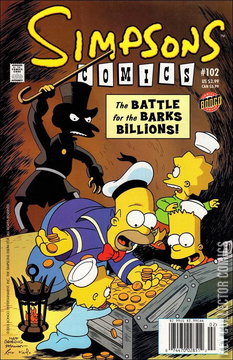 Variant Cover for Simpsons Comics #102