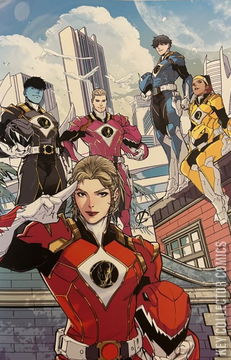 Variant Cover for Power Rangers: Prime #1