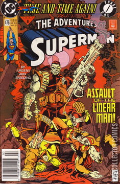 Variant Cover for Adventures of Superman #476