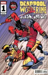 Variant Cover for Deadpool vs Wolverine Slash 'Em Up #1