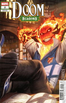 Variant Cover for Doom Academy #2