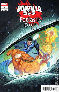 Variant Cover for Godzilla vs Fantastic Four #1
