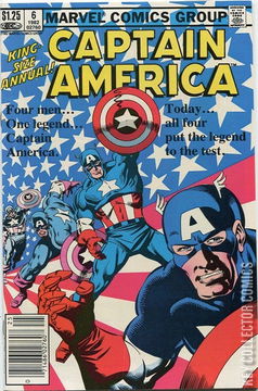 Variant Cover for Captain America Annual #6