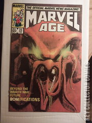 Variant Cover for Marvel Age #23