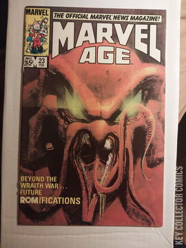 Variant Cover for Marvel Age #23