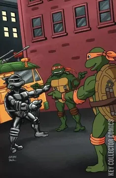 Variant Cover for Teenage Mutant Ninja Turtles 40th Anniversary Comics Celebration #1
