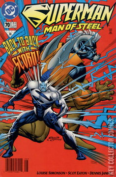 Variant Cover for Superman: The Man of Steel #70