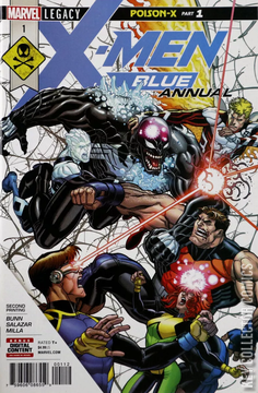 Variant Cover for X-Men: Blue Annual #1