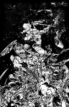 Variant Cover for The Moon Is Following Us #1