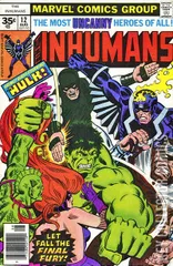 Variant Cover for Inhumans #12