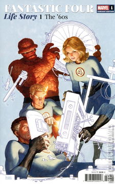 Variant Cover for Fantastic Four: Life Story #1