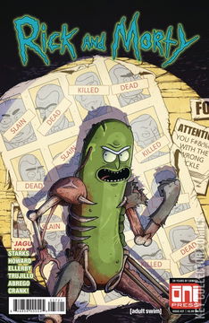Variant Cover for Rick and Morty #37