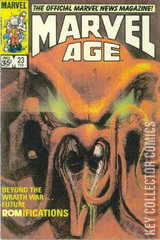 Variant Cover for Marvel Age #23