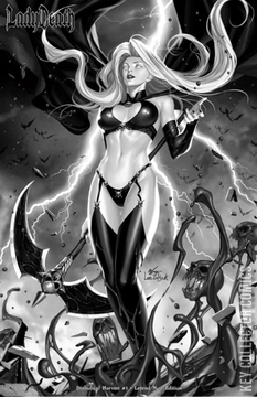 Variant Cover for Lady Death: Diabolical Harvest #1