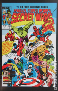Variant Cover for Marvel Super Heroes Secret Wars #1