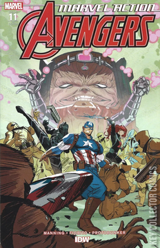 Variant Cover for Marvel Action: Avengers #11