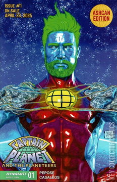 Variant Cover for Captain Planet #1